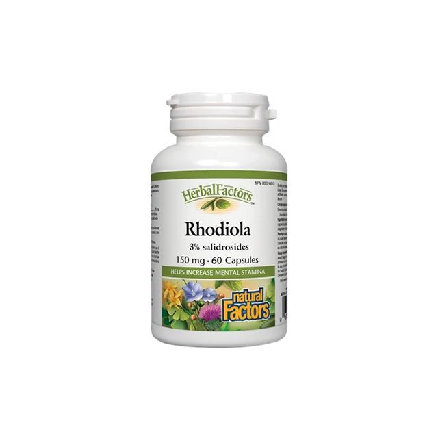 Rhodiola (Rodiola) 150mg 60 cps, Natural Factors