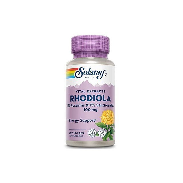 Super Rhodiola 500mg 30 cps, Solaray