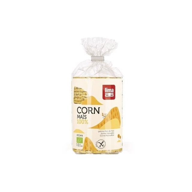 Rondele din porumb expandat bio 120g, Lima