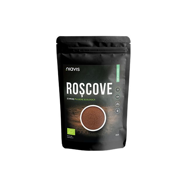 Roscove (Carob) pudra Ecologica/Bio 250g, Niavis