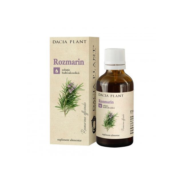 Rozmarin tinctura 50ml, Dacia Plant