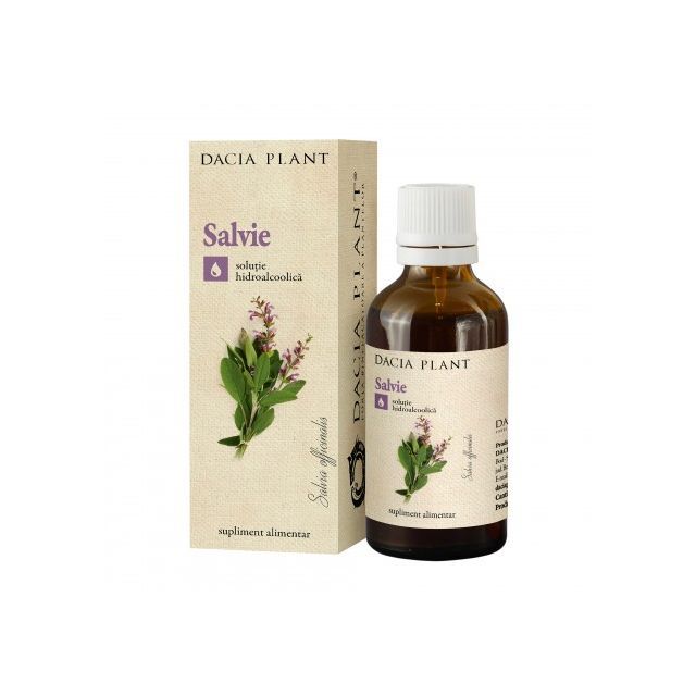 Salvie tinctura 50ml, Dacia Plant