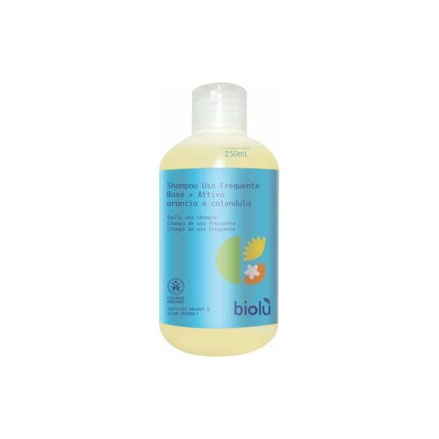 Sampon ecologic cu flori de portocal si galbenele 250ml, Biolu