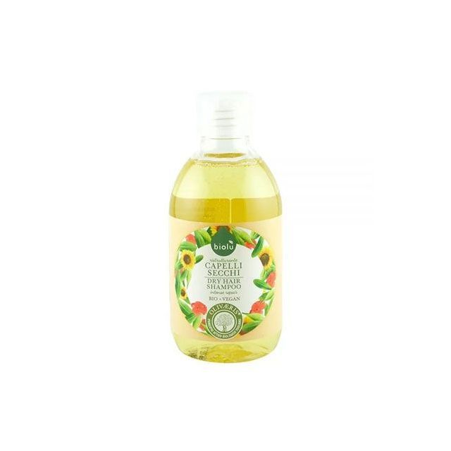 Sampon ecologic cu ulei de masline pentru par uscat/vopsit 300ml, Biolu