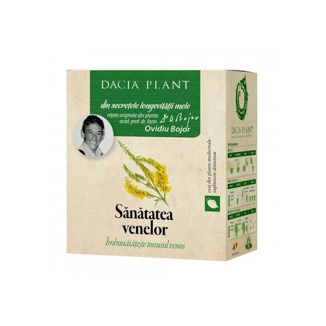 Sanatatea Venelor ceai 50g, Dacia Plant
