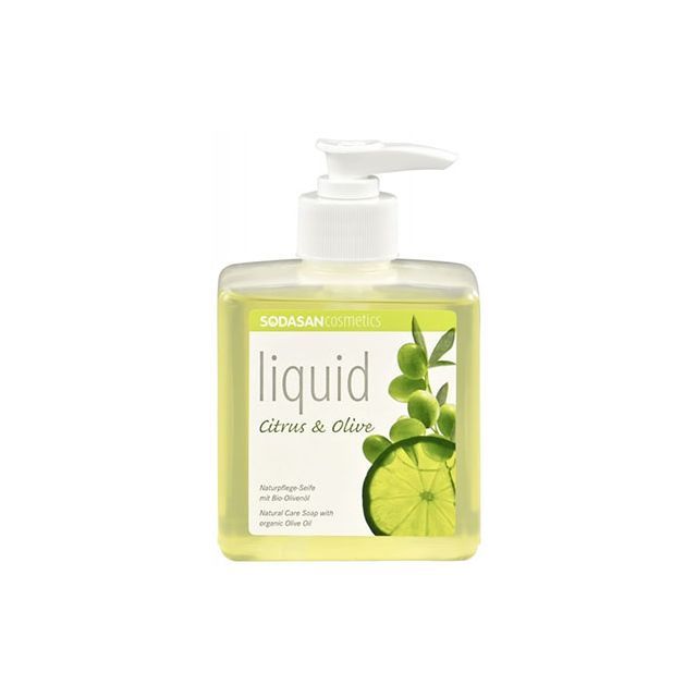 Sapun lichid/gel de dus ecologic Citrice - Masline 300ml, Sodasan