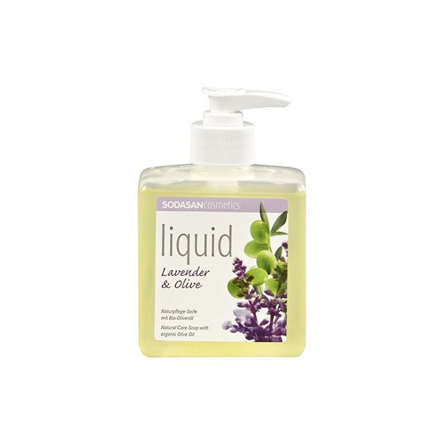 Sapun lichid/gel de dus ecologic Lavanda - Masline 300ml, Sodasan