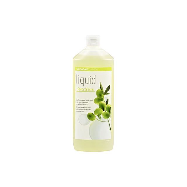 Sapun Lichid/Gel De Dus Bio Neutru Sensitiv 1l, Sodasan