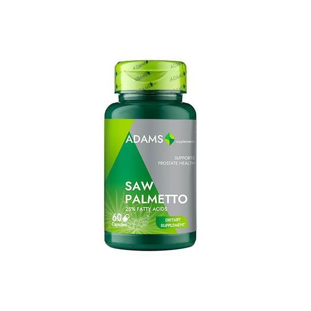 Saw Palmetto 500mg 60 cps, Adams Vision