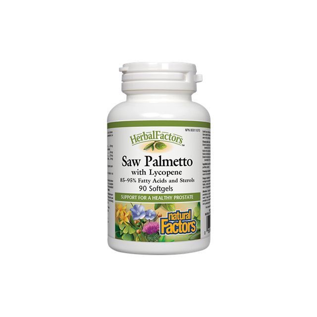 Saw Palmetto Forte 500mg 90 cps, Natural Factors