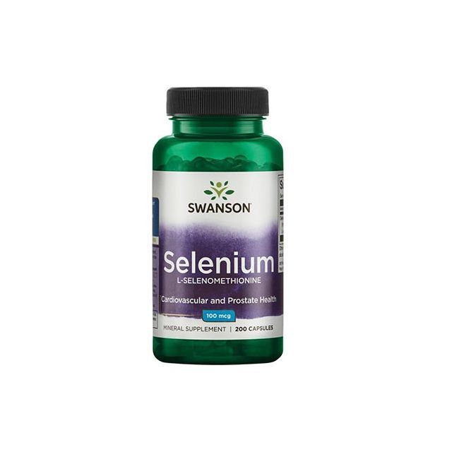 Seleniu organic 100mcg 200 cps, Swanson