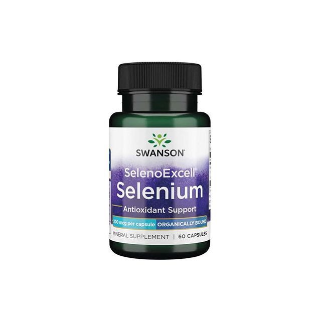 Selenoexcell - Seleniu 200mcg 60 cps, Swanson