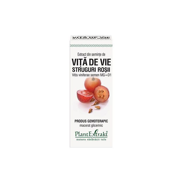 Extract din seminte de Vita-de-vie 50ml, PlantExtrakt