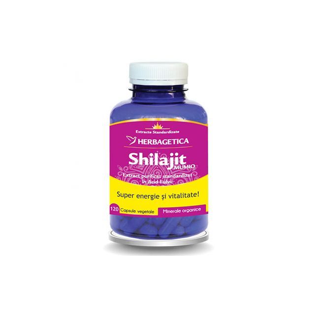 Shilajit Mumio 120 cps, Herbagetica