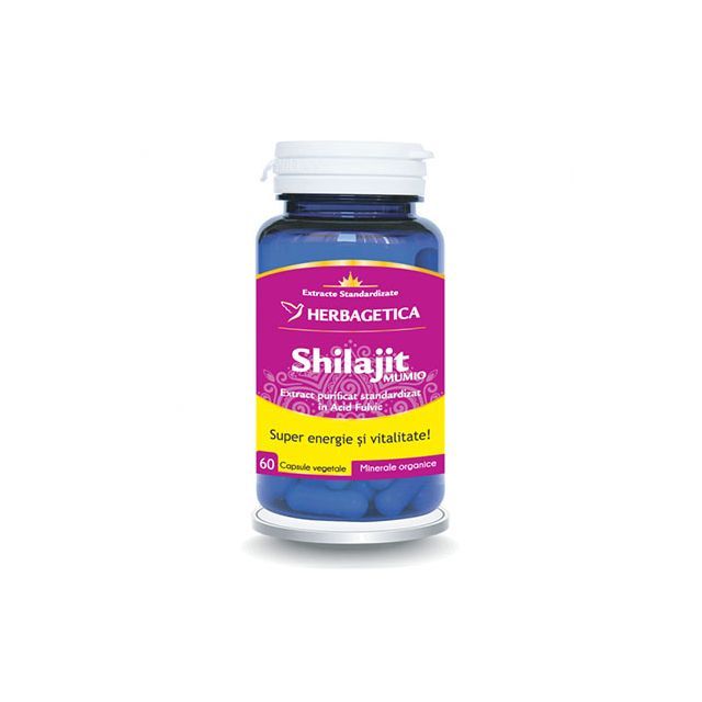 Shilajit Mumio 60 cps, Herbagetica