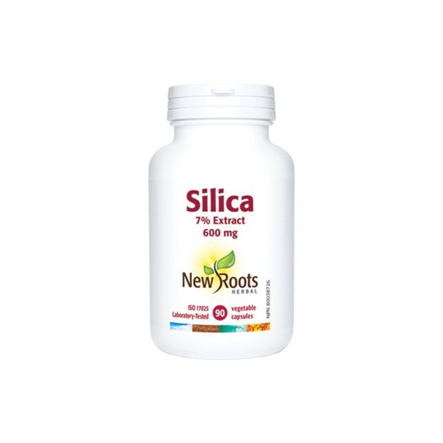 Silica (Equisetum Anvense) 600mg 90 cps, New Roots