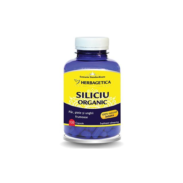 Siliciu Organic 120 cps, Herbagetica 