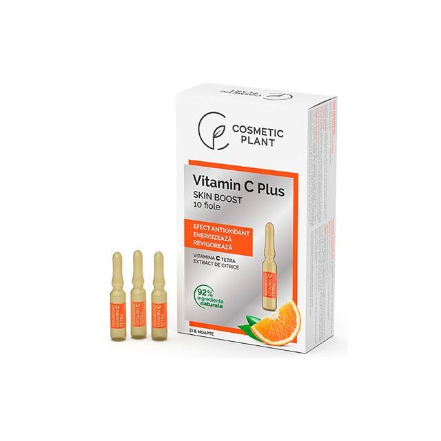 Fiole Skin Boost cu Vitamina C Tetra 10 * 2ml, Cosmetic Plant