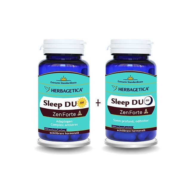 Sleep Duo AM/PM (60 cps +60 cps), Herbagetica