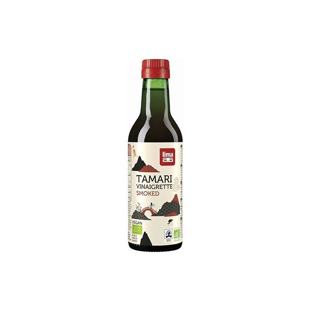 Sos de soia Tamari vinaigrette afumat bio 250ml, Lima