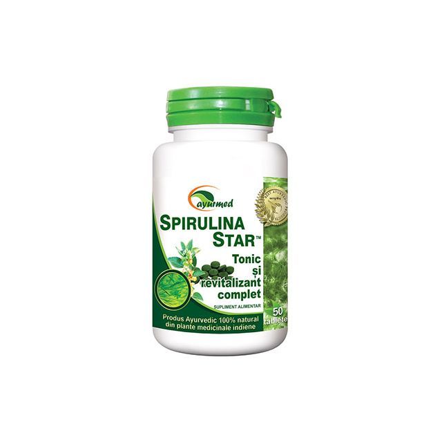 Spirulina Star 50 tbl, Ayurmed