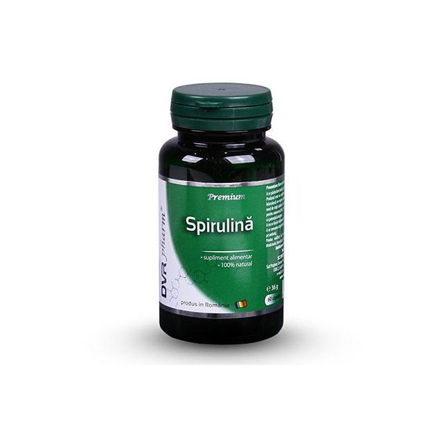 Spirulina 60 cps, DVR Pharm