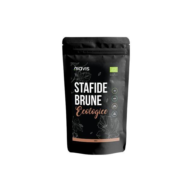 Stafide Brune Ecologice/Bio 125g, Niavis