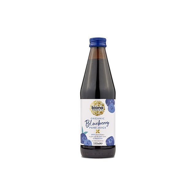 Suc de afine pur eco 330ml, Biona
