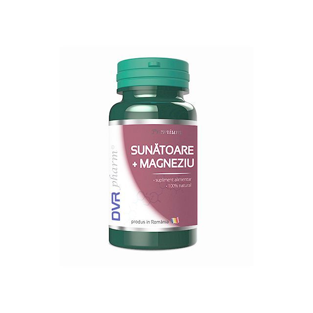 Sunatoare + Magneziu 60 cps, DVR Pharm