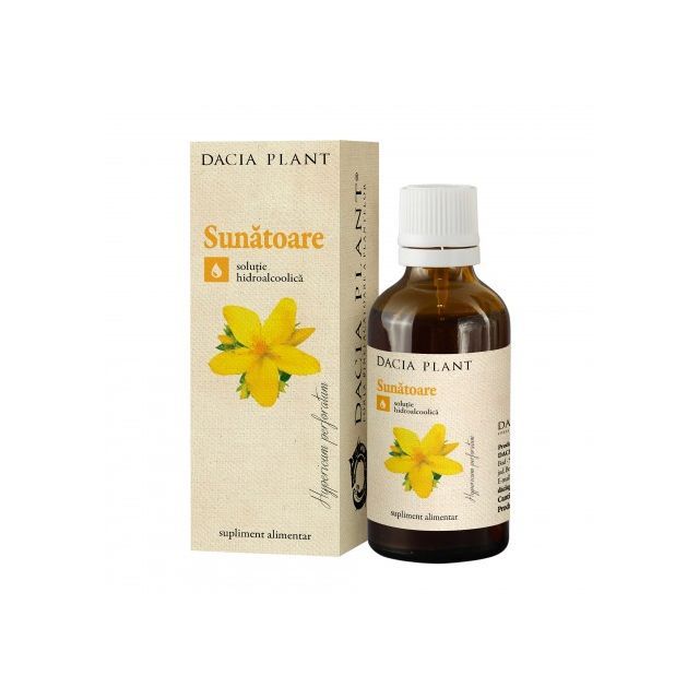 Sunatoare tinctura 50ml, Dacia Plant