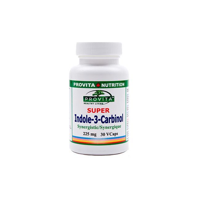 Indole-3-Carbinol sinergistic forte 225mg 30 cps, Provita Nutrition