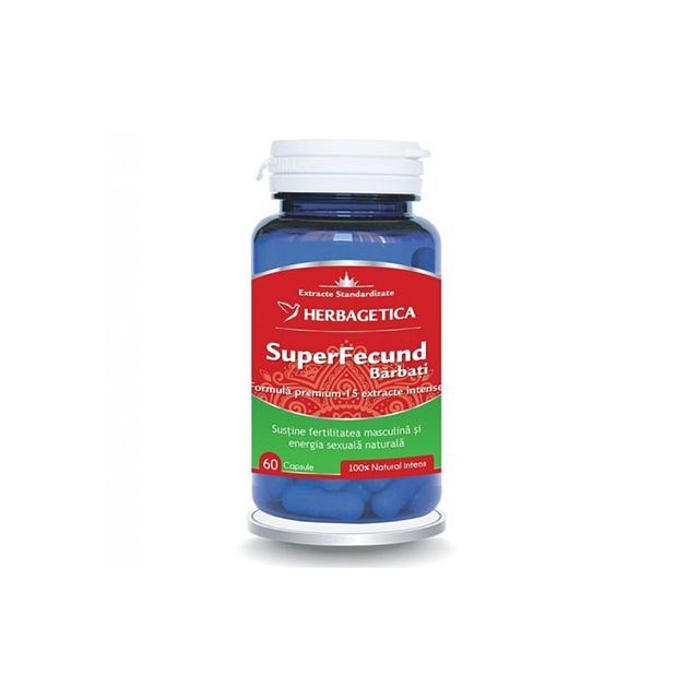 SuperFecund Barbati 60 cps, Herbagetica