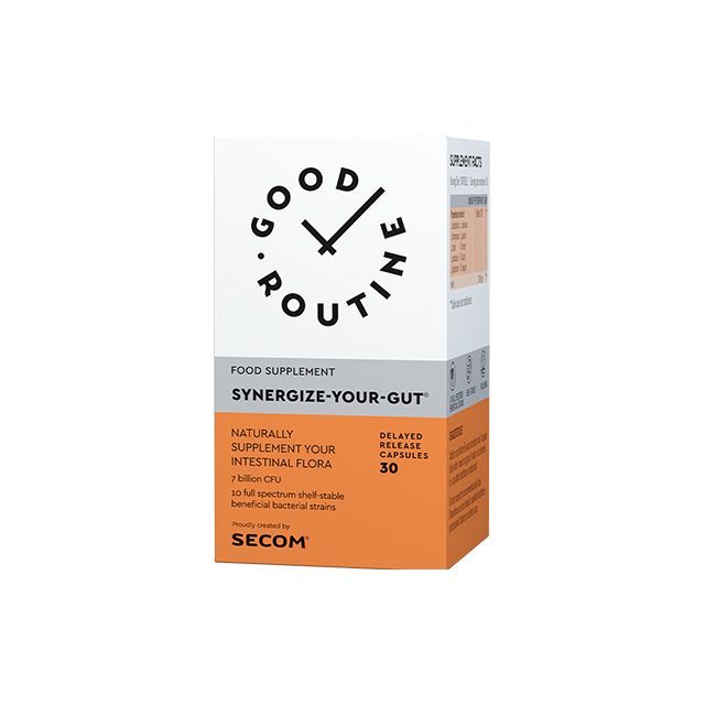 Synergize-Your-Gut 30 cps, Good Routine