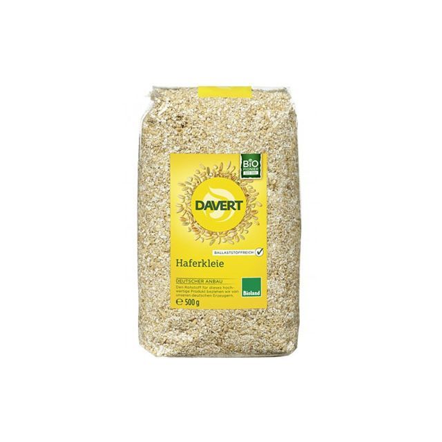 Tarate de ovaz bio 500g, Davert