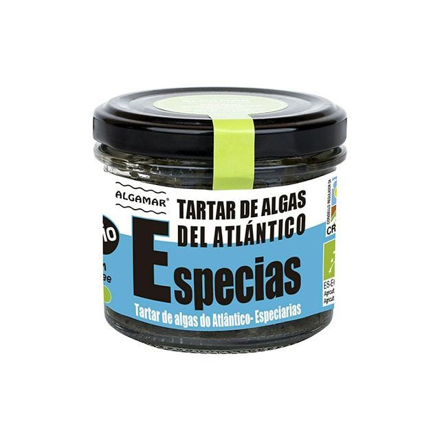 Tartar de alge marine si condimente bio 100g, Algamar