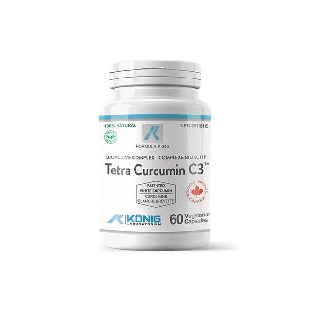 Tetra Curcumin - C3 Curcumin alb 60 cps, Konig Laboratorium