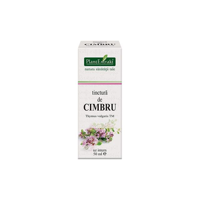 Tinctura de Cimbru 50ml, Plantextrakt