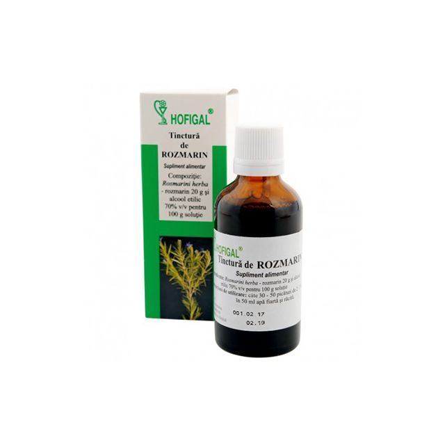 Tinctura de rozmarin 50ml, Hofigal