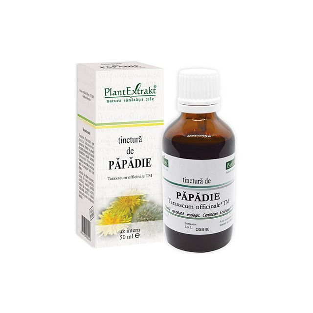 Tinctura de Papadie 50ml, Plantextrakt