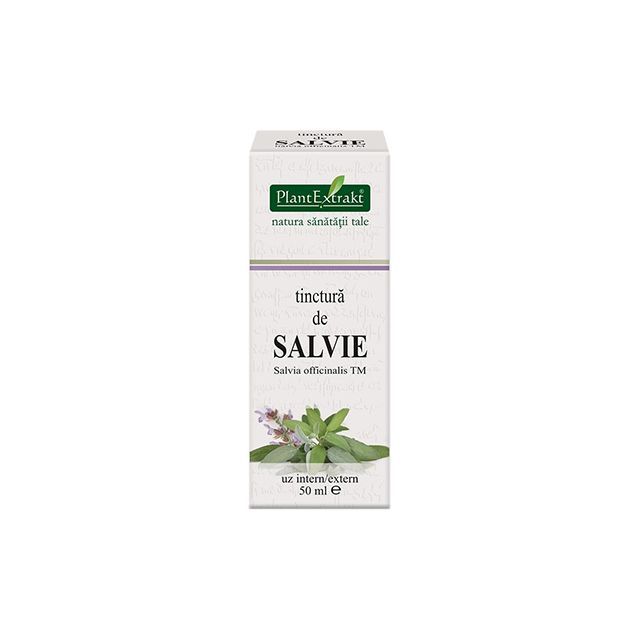 Tinctura de Salvie 50ml, Plantextrakt