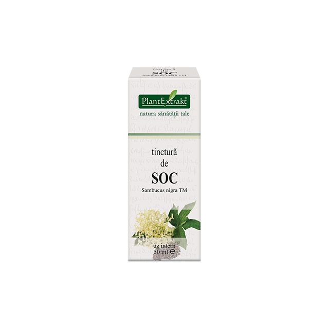 Tinctura de Soc 50ml, Plantextrakt