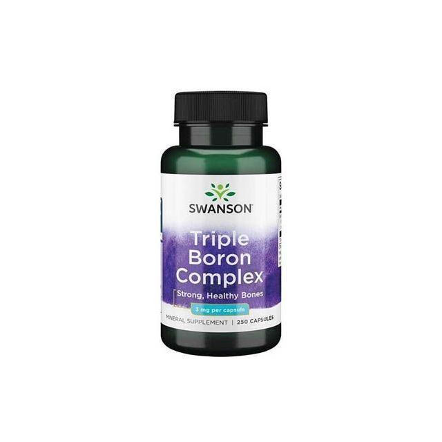 Triple Boron Complex 3mg 250 cps, Swanson