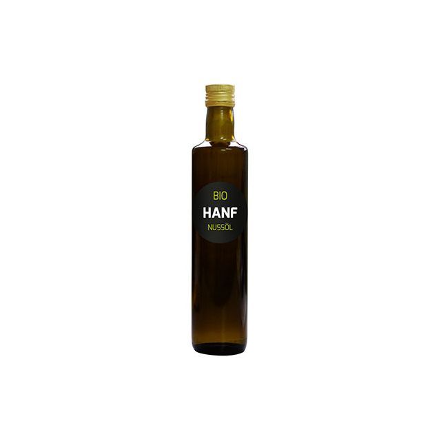 Ulei de canepa Bio presat la rece 250ml, Hanoju