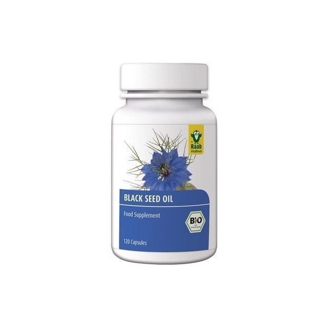 Ulei de chimen negru (negrilica) bio 120 cps, Raab Vitalfood