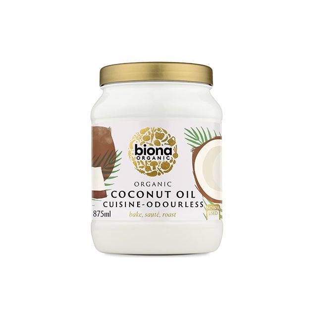 Ulei de cocos dezodorizat pt. gatit bio 800ml, Biona