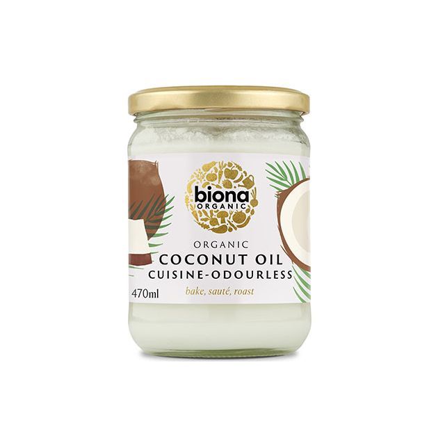 Ulei de cocos dezodorizat pt. gatit bio 470ml, Biona