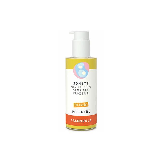 Ulei de corp cu galbenele pentru copii bio 145ml, Sonett