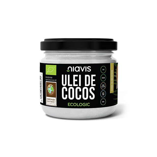 Ulei de Cocos Extra Virgin Ecologic/Bio 200g, Niavis