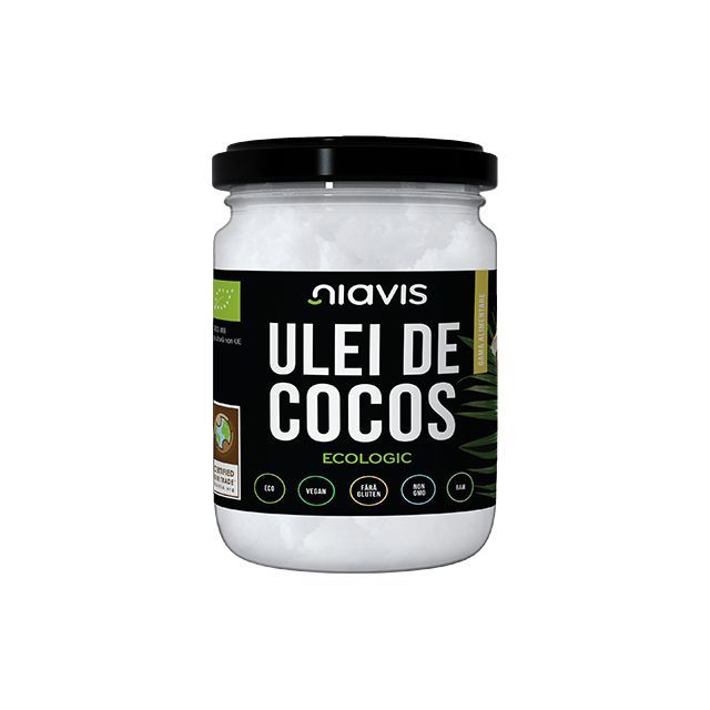 Ulei de Cocos Extra Virgin Ecologic/Bio 460g, Niavis