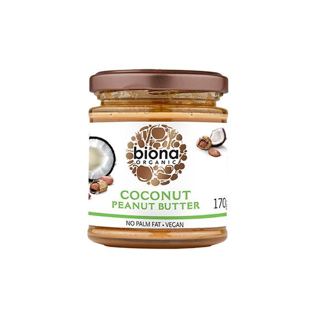 Crema de arahide cu cocos bio 170g, Biona